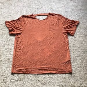 & Other Stories Scoop Back Short Sleeve Tee